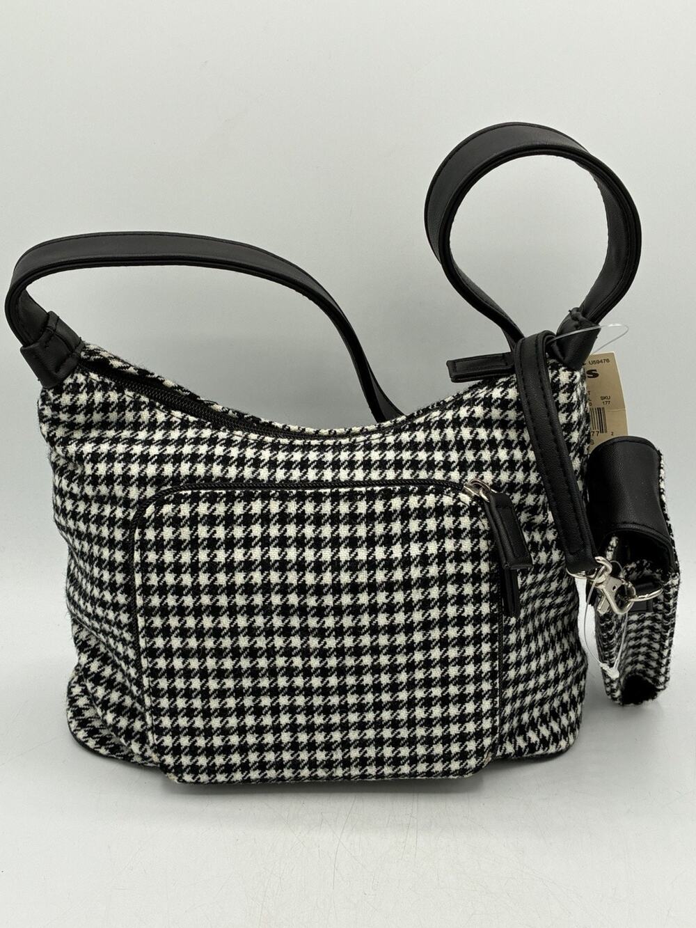 Croft & Barrow Houndstooth Phone a Friend Purse NOS Y2K Cell Phone Case